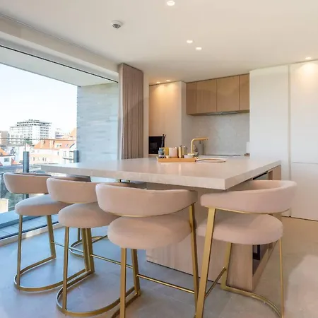 Deluxe Brand New Duplex For 4 * Остенде