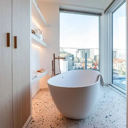 Deluxe Brand New Duplex For 4 Ostend