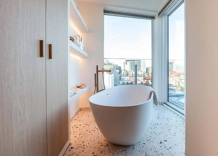 Deluxe Brand New Duplex For 4 奥斯滕德