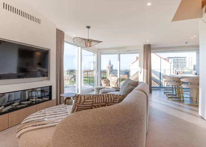 Deluxe Brand New Duplex For 4 Appartement Oostende